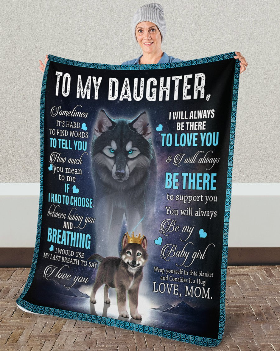 Special blanket for Daughter - From Mom blanket