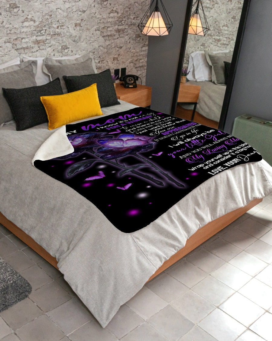 Special blanket for Mom - from daughter