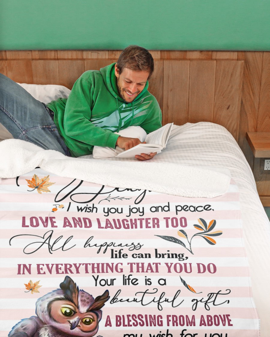 Special blanket for Daughter - From Mom blanket