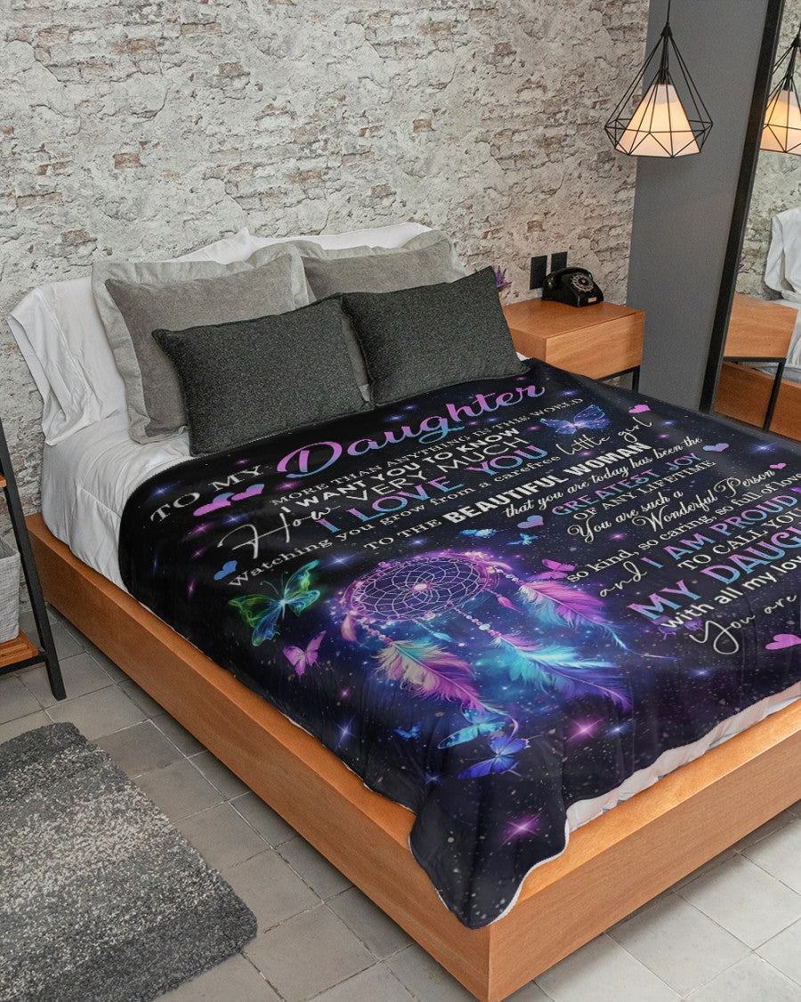 Special Gift For Daughter - From Mom Blanket (SKUB08-92)