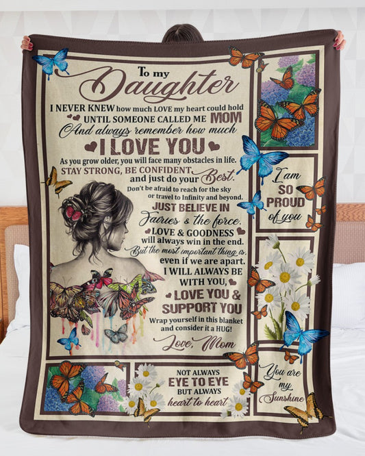 Special Gift For Your Daughter Blanket - From Mom