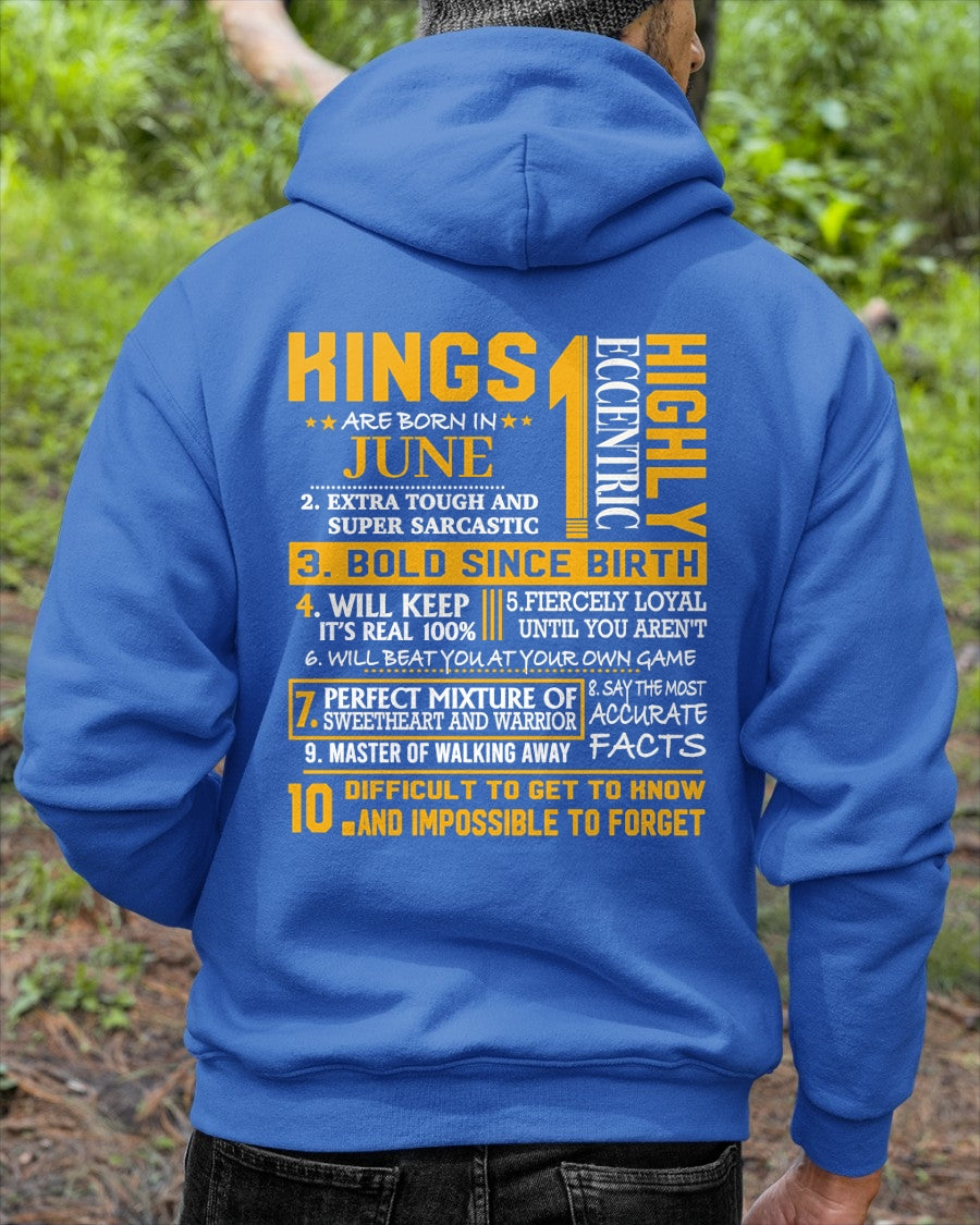 JUNE KING  – Extra Tough, Fiercely Loyal & Built Different Since Birth - T Shirt For Strongman - TRNN06 (SKU2602-133-06)