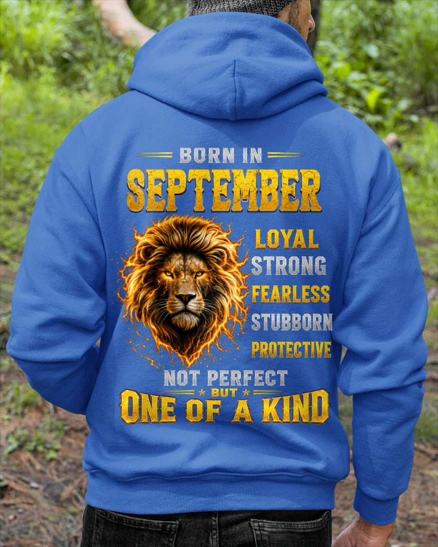 SEPTEMBER GUY - NOT PERFECT BUT ONE OF A KIND - T SHIRT FOR STRONGMAN - TRNN09 (SKU2608-34-09)
