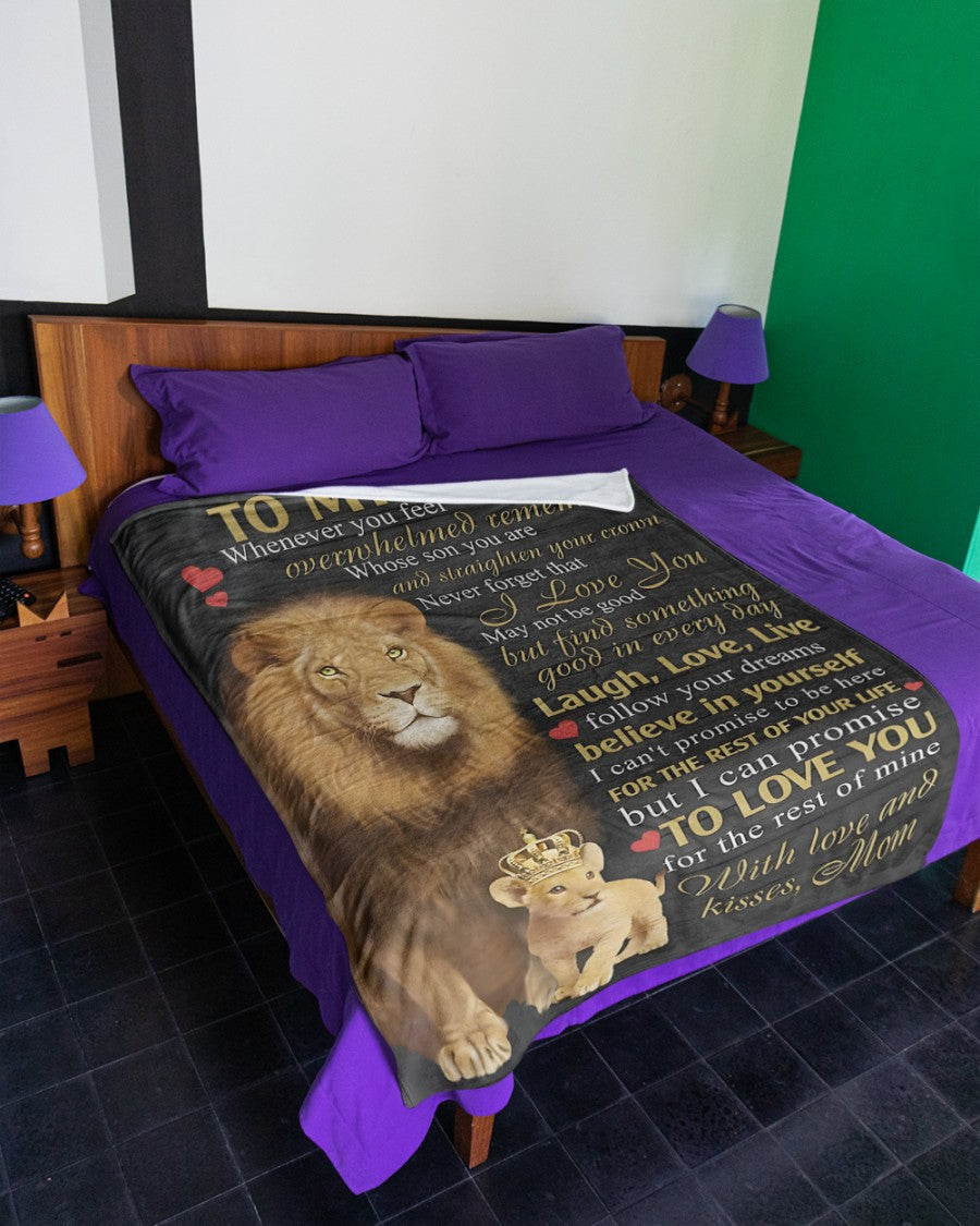 Special Gift For Your Son Blanket - From Mom (SKUB11-74)