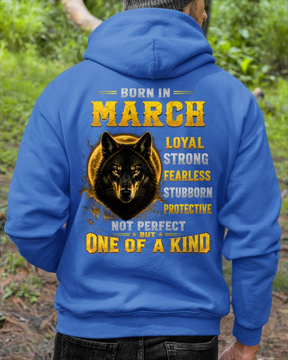 MARCH GUY - NOT PERFECT BUT ONE OF A KIND - T SHIRT FOR STRONGMAN - TRNN03 (SKU2607-266-03)