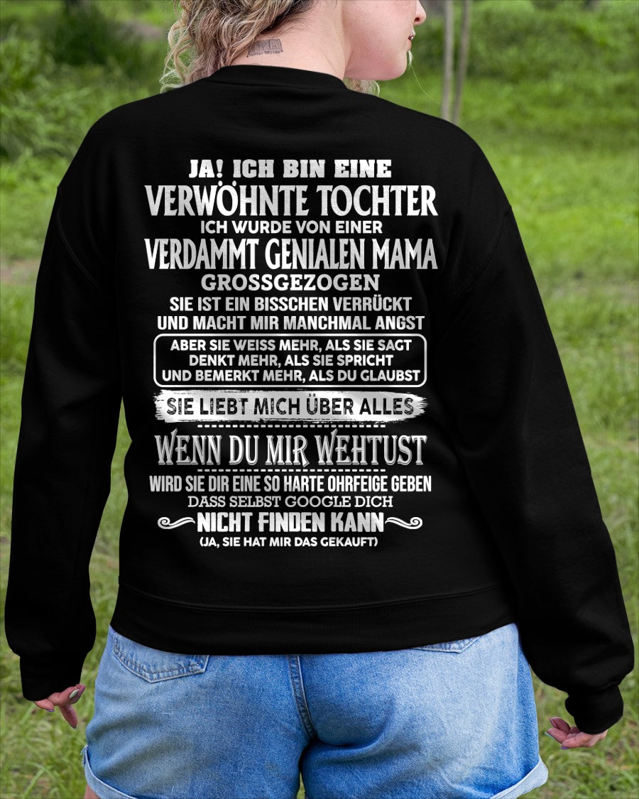 VERDAMMT GENIALEN MAMA – T-Shirt von Mama an Tochter - DEU/TRNN00 (SKU2605-341-00)