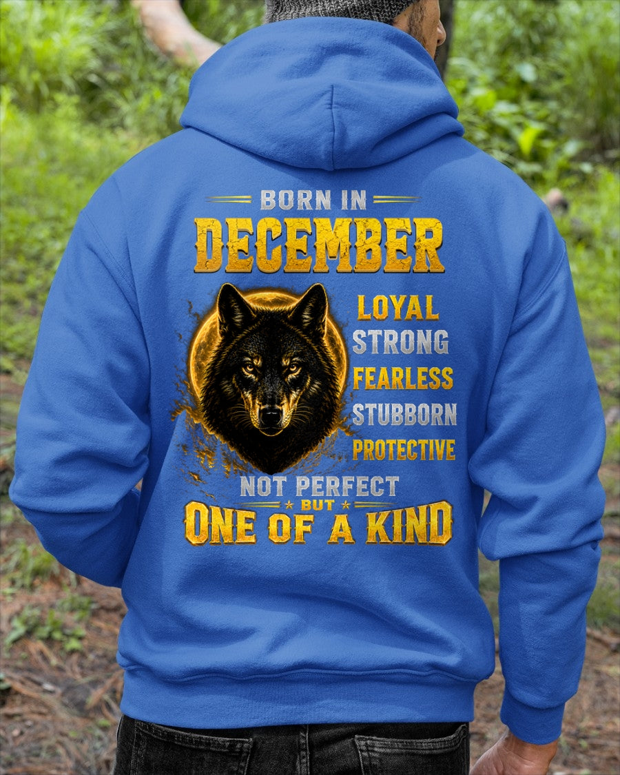 DECEMBER GUY - NOT PERFECT BUT ONE OF A KIND - T SHIRT FOR STRONGMAN - TRNN12 (SKU2607-266-12)