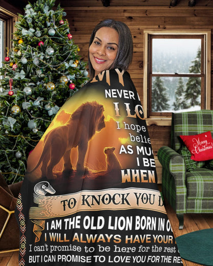 Special Gift For Your Son Blanket - From Mom (SKUB09-140-10)
