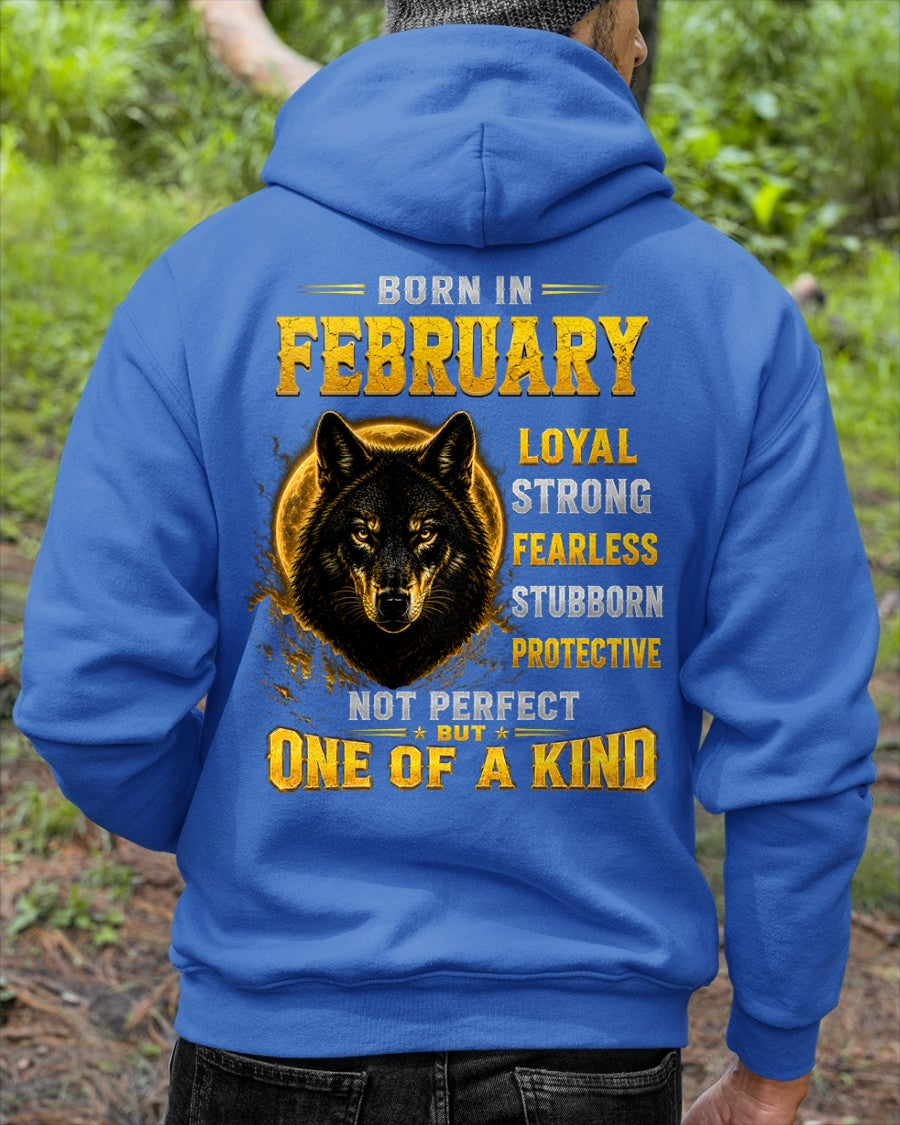 FEBRUARY GUY - NOT PERFECT BUT ONE OF A KIND - T SHIRT FOR STRONGMAN - TRNN02 (SKU2607-266-02)