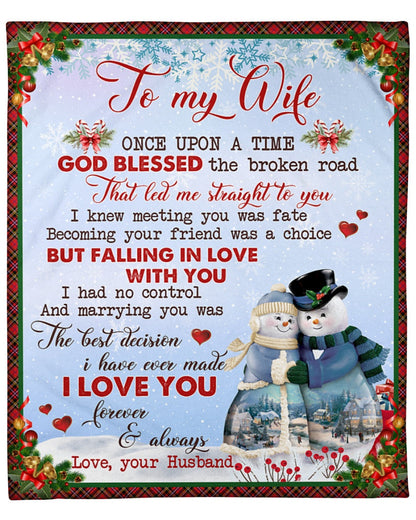 BLANKET FOR WIFE FROM HUSBAND – XMAS GIFT FULL