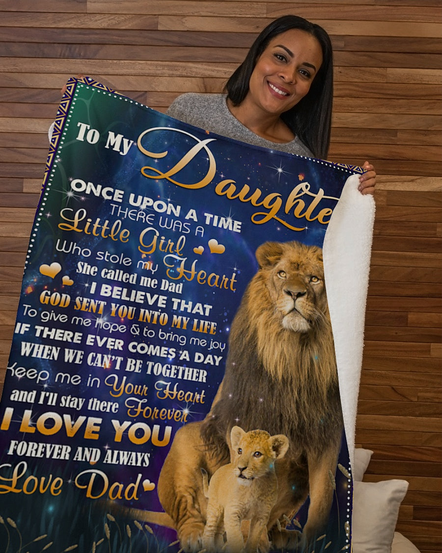 Special blanket for Daughter - From Dad blanket