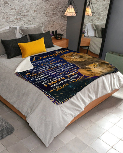 Special blanket for Daughter - From Dad blanket