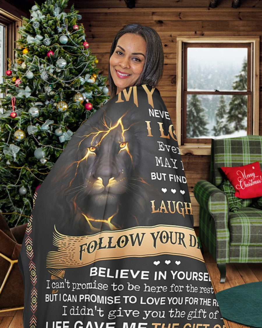 Special Gift For Your Son Blanket - From Mom (SKUB09-12)