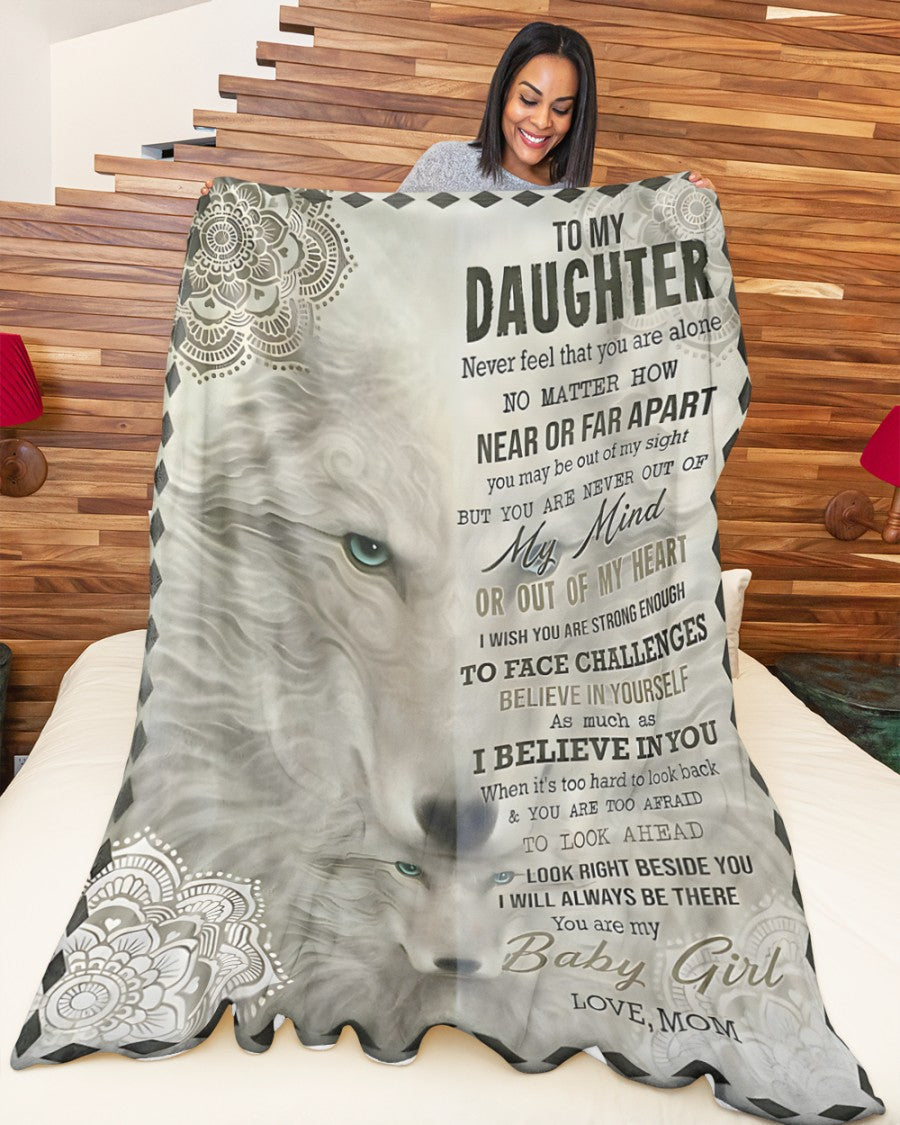 Special Gift For Your Daughter Blanket - From Mom (SKUB11-132)