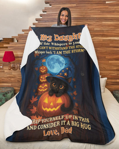 Special Gift For Your Daughter Blanket - From Dad (SKUB09-46)