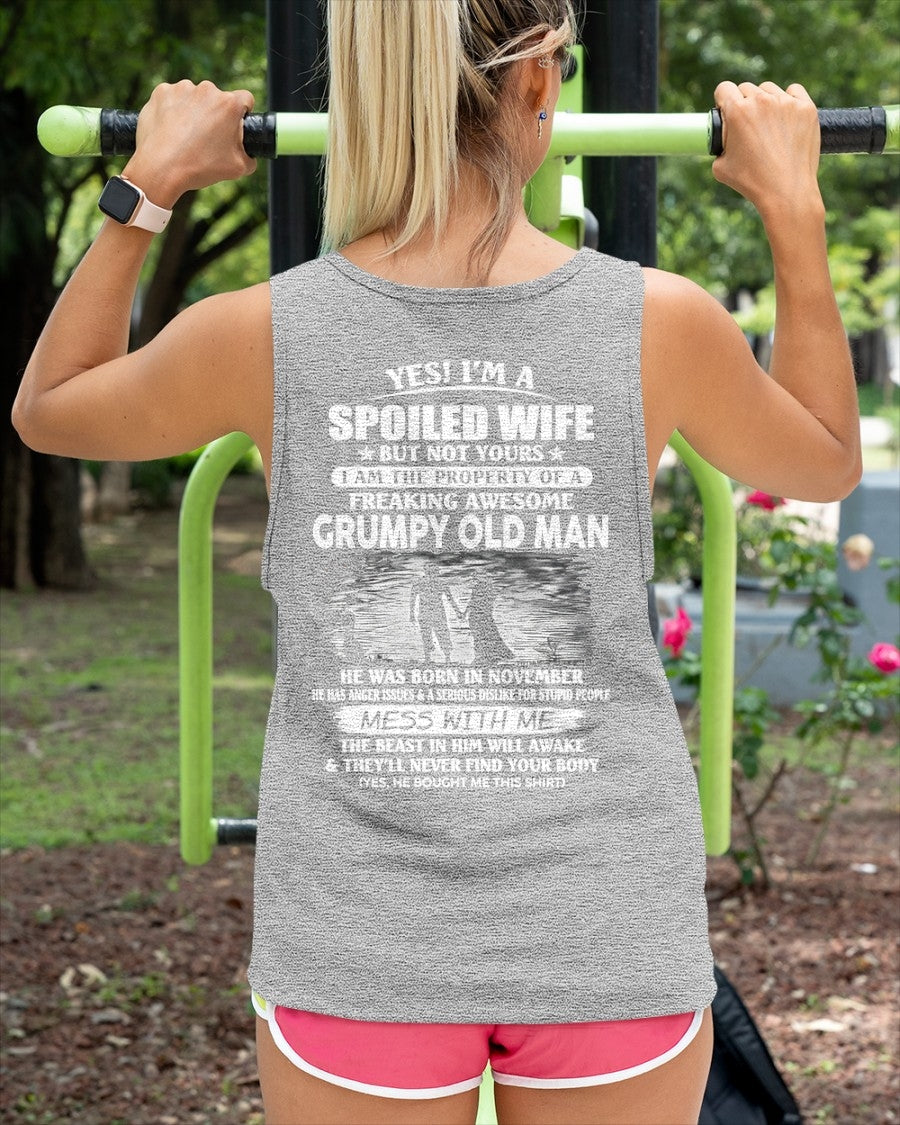 NOVEMBER - YES! I'M A SPOILED WIFE BUT NOT YOURS - FROM HUSBAND - TRNN11 (SKU2607-97-11)