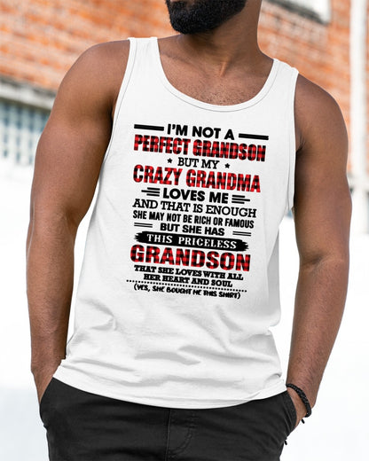 NOT PERFECT, JUST GRANDMA’S FAVORITE GRANDSON - FROM GRANDMA - TRNN00 (SKU2606-362-00)