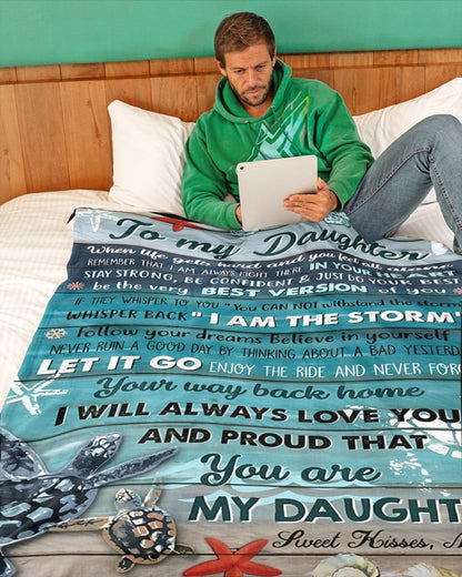 Special Gift For Your Daughter Blanket - From Mom