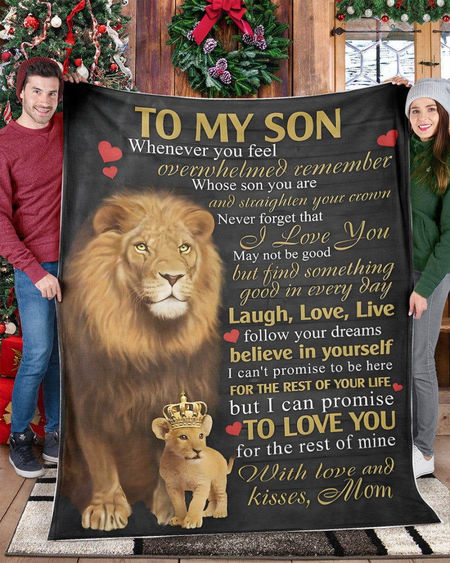 Special Gift For Your Son Blanket - From Mom (SKUB11-74)