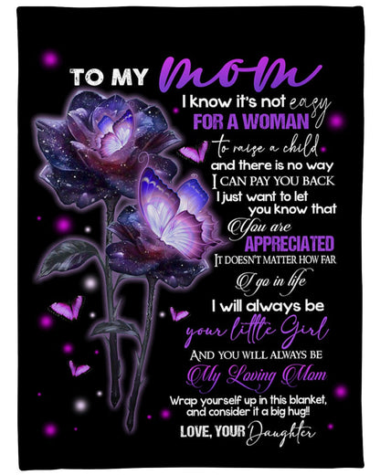 Special blanket for Mom - from daughter