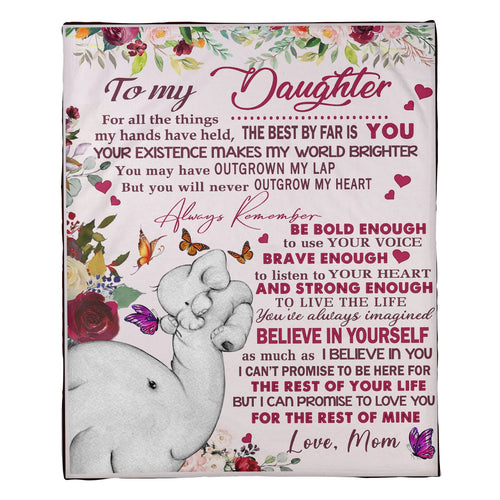 Special For Lovely Daughter Gift Blanket - From Dad