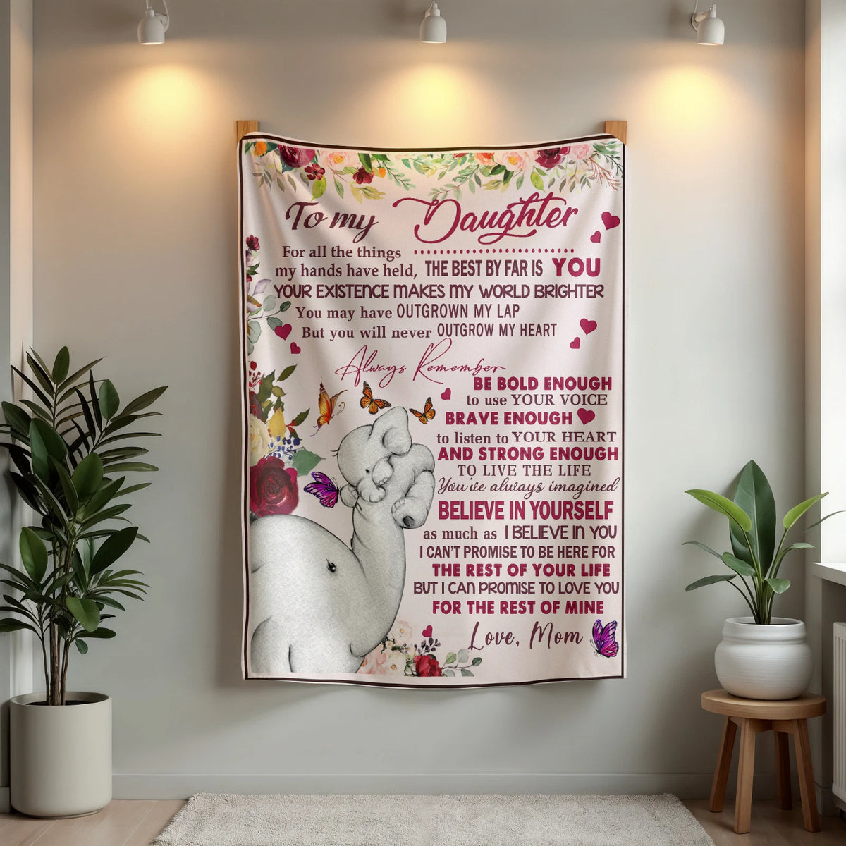 Special For Lovely Daughter Gift Blanket - From Dad