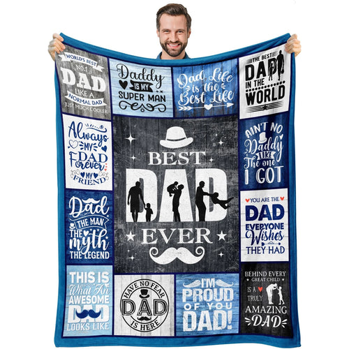 Special For Dad Gift Blanket - From Daughter or Son