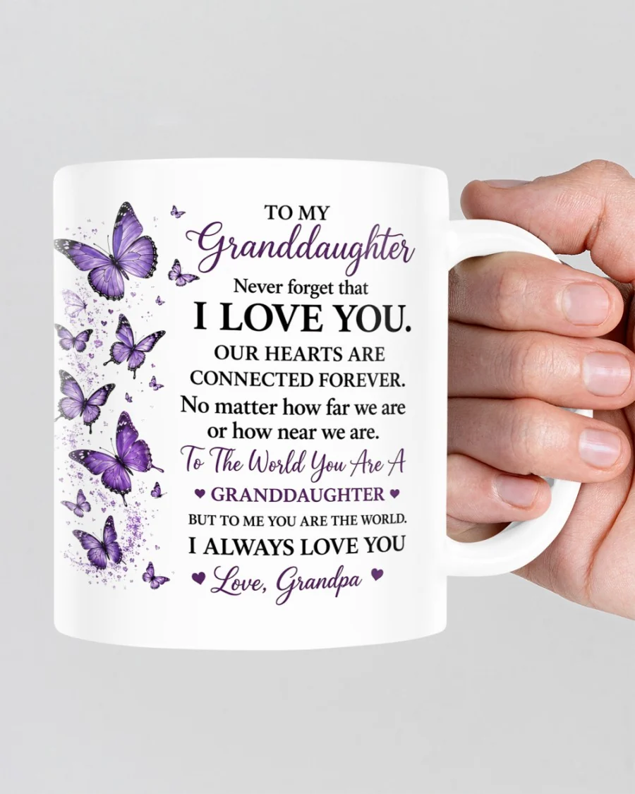 TO MY GRANDDAUGHTER MUG - GIFT FROM GRANDPA (SKU2608-201)
