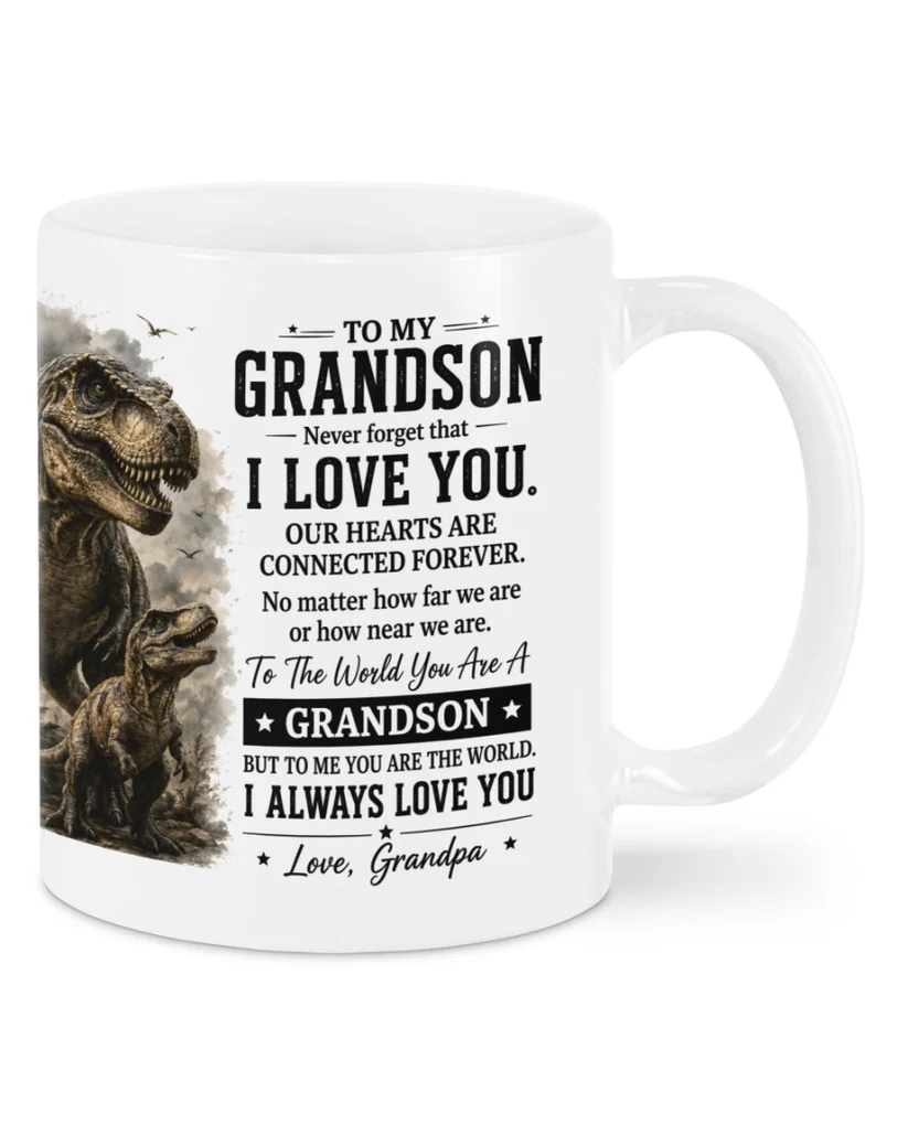 TO MY GRANDSON MUG - GIFT FROM GRANDPA (SKU2608-202)